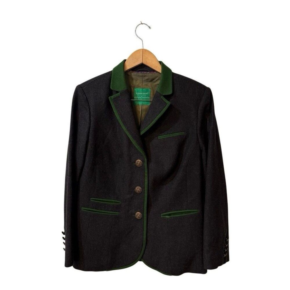 SCHNEIDERS Salzburg Land Art  Australia Blazer US Size 12 Classic Wool Jacket